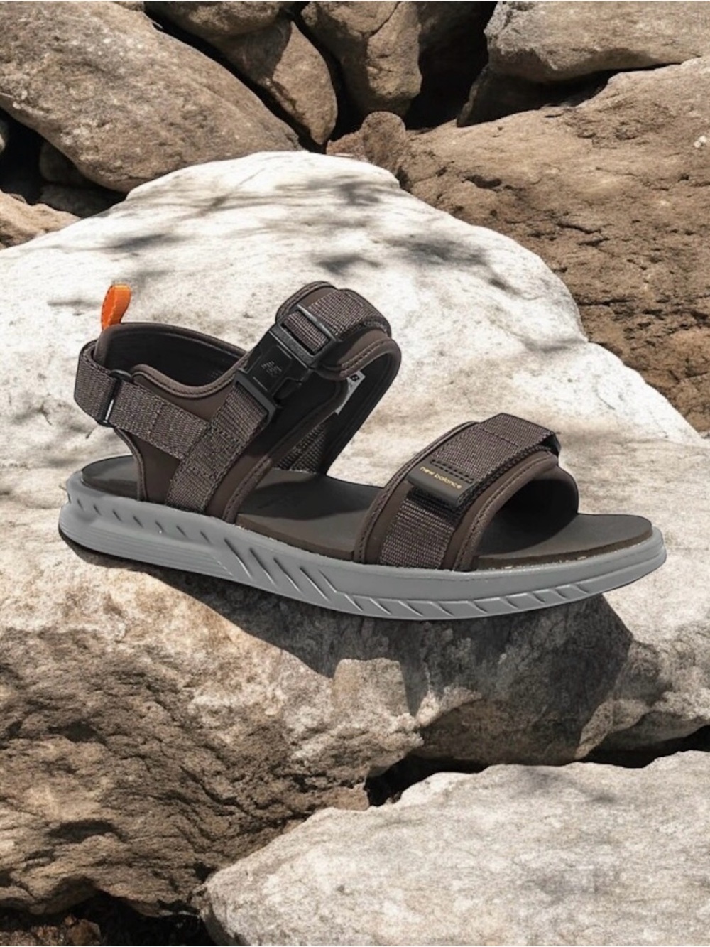 New Balance Brown Sandals